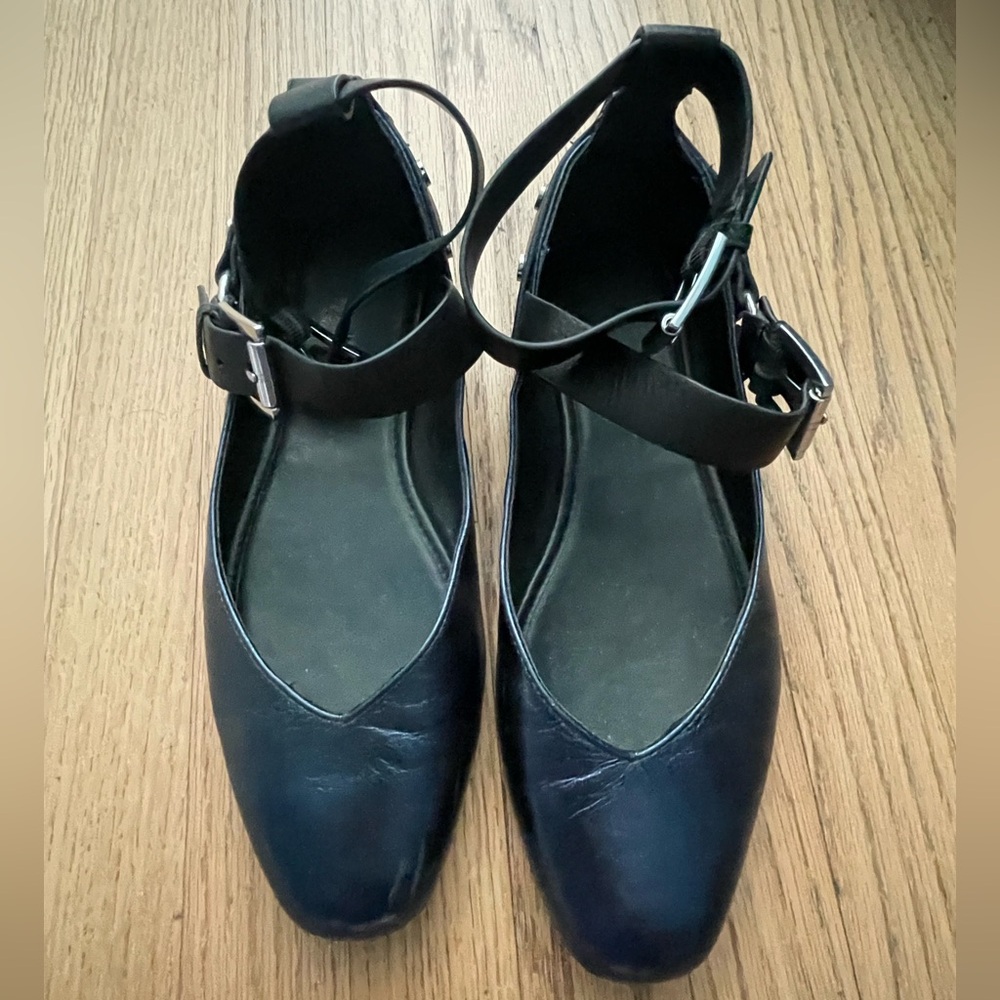 Rebecca Minkoff Blue/Purpley metallic leather Women's Shoes - Picture 3 of 6